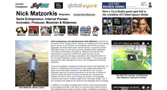 Desktop Screenshot of nickmatzorkis.com