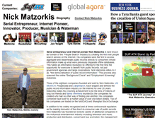 Tablet Screenshot of nickmatzorkis.com